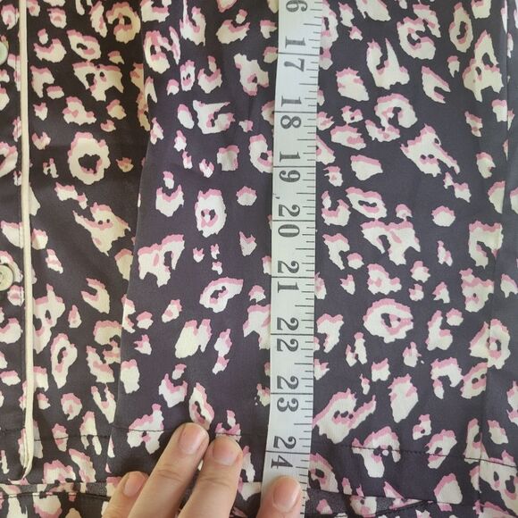 Victoria’s Secret Pijama Top Blouse Long Sleeve Size Medium - Picture 4 of 7